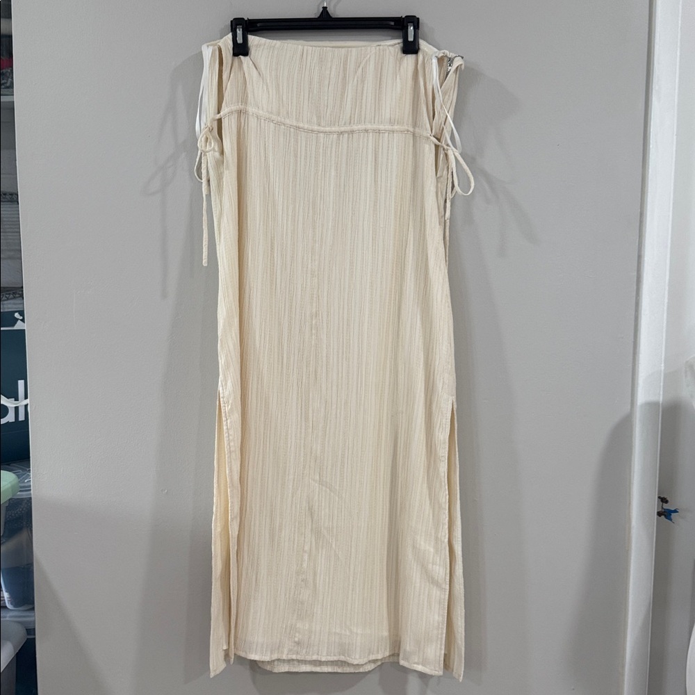 NWT DISSH Cream tube top Tunic boho lagenlook - Picture 5 of 7